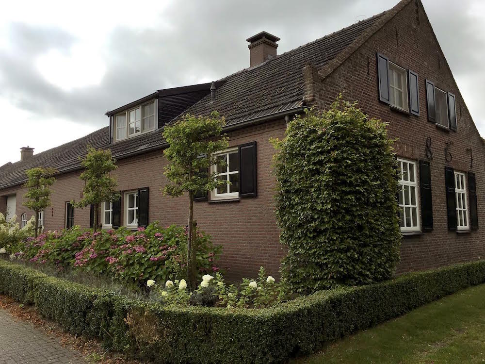 Our house in Leende was built in 1887, a 'new' house in this old village.