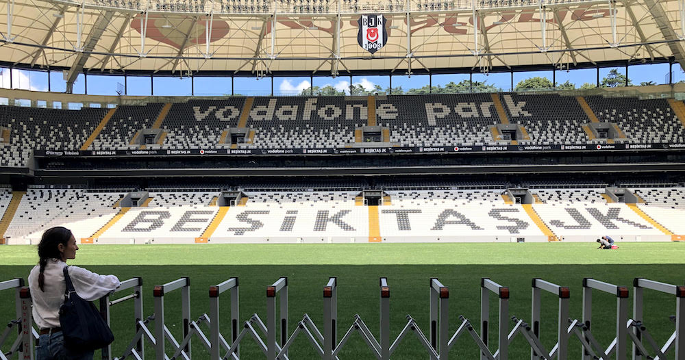 Beth Hoke In Istanbul Vodafone Park Is A Super Choice For The Super Cup